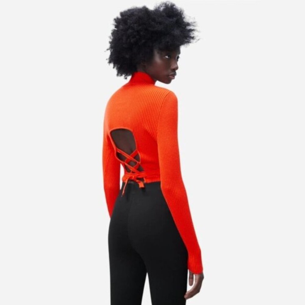 NWT ZARA High Rise Legging Embellished Gold Buttons Black XS #A1279 - Picture 8 of 13